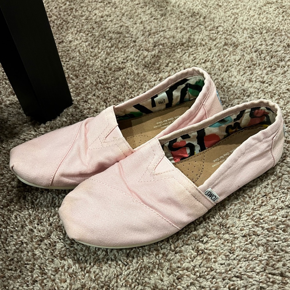 Lemonade Pink TOMS